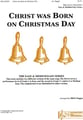 Christ Was Born on Christmas Day Handbell sheet music cover